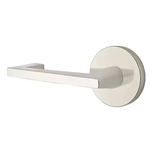 Emtek Right Handed Argos Door Lever with Disk Rose by Emtek