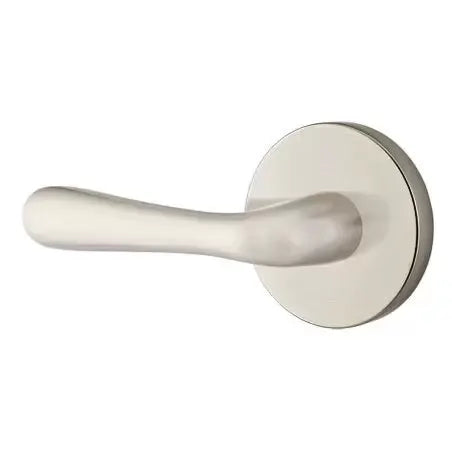 Emtek Basel Door Lever with Disk Rose by Emtek