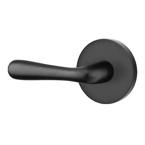 Emtek Basel Door Lever with Disk Rose by Emtek