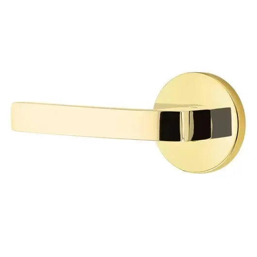 Emtek Breslin Lever with Disk Rose by Emtek