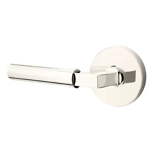 Emtek Hercules Door Lever with Disk Rose by Emtek