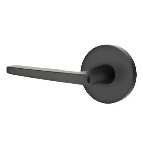 Emtek Hermes Door Lever with Disk Rose by Emtek