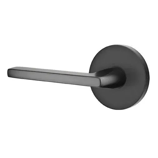 Emtek Helios Door Lever with Disk Rose by Emtek