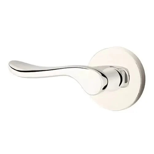 Emtek Luzern Door Lever with Disk Rose by Emtek