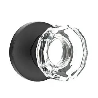 Emtek Lowell Door Knob with Disk Rose by Emtek