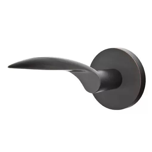 Emtek Mercury Door Lever with Disk Rose by Emtek