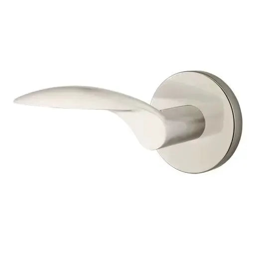 Emtek Mercury Door Lever with Disk Rose by Emtek