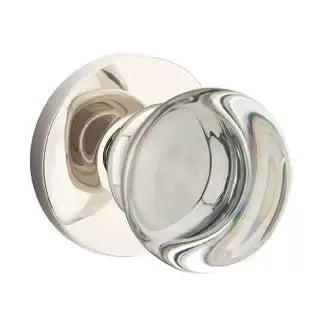 Emtek Providence Door Knob with Disk Rose by Emtek