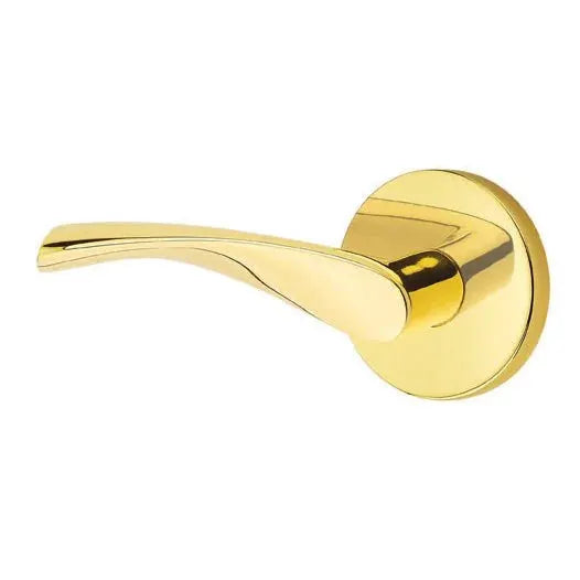 Emtek Triton Door Lever with Disk Rose by Emtek
