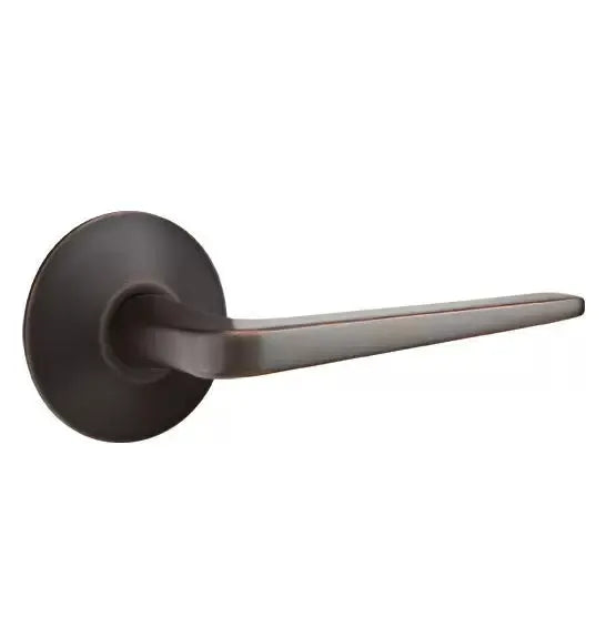 Emtek Athena Door Lever with Modern Rose by Emtek