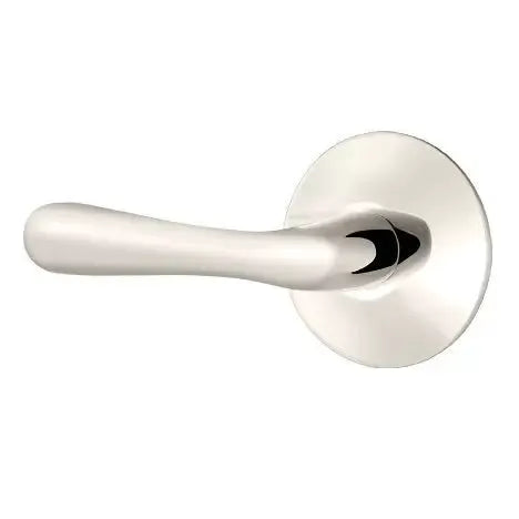 Emtek Basel Door Lever with Modern Rose by Emtek