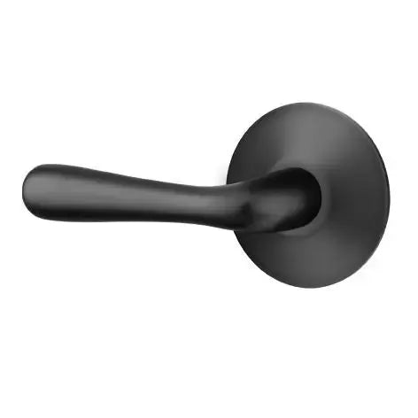 Emtek Basel Door Lever with Modern Rose by Emtek