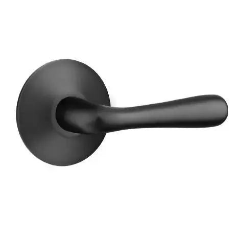 Emtek Basel Door Lever with Modern Rose by Emtek