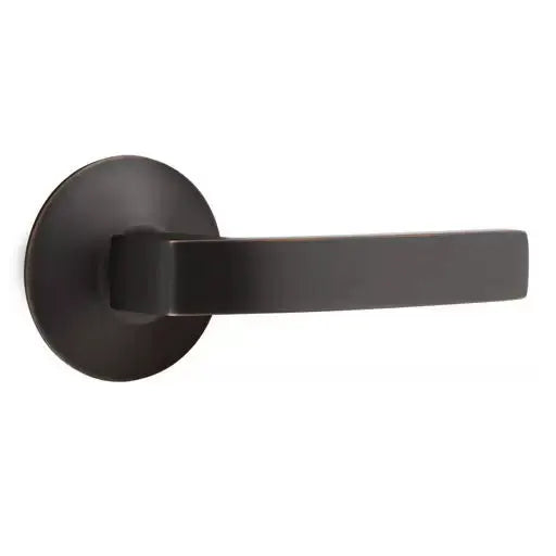 Emtek Breslin Lever with Modern Rose by Emtek
