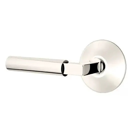 Emtek Hercules Door Lever with Modern Rose by Emtek