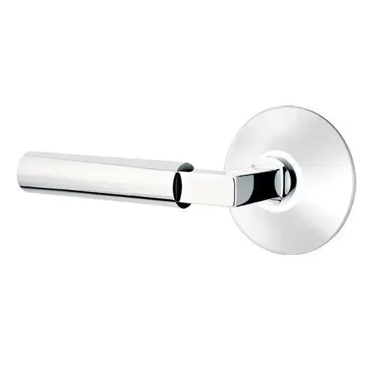 Emtek Hercules Door Lever with Modern Rose by Emtek