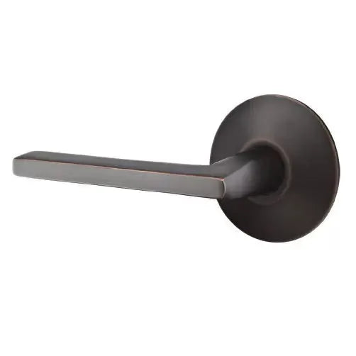 Emtek Helios Door Lever with Modern Rose by Emtek