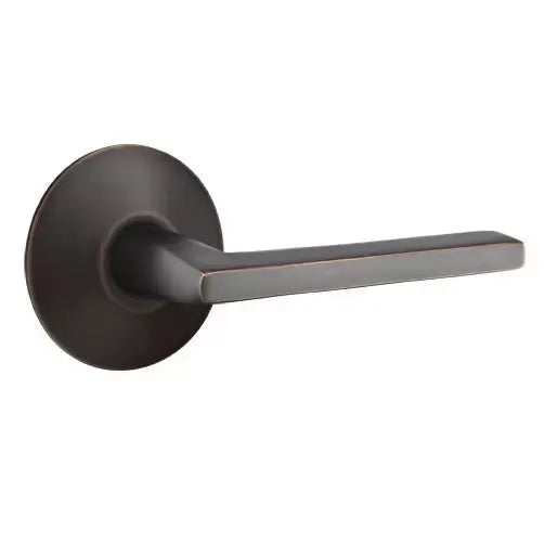 Emtek Helios Door Lever with Modern Rose by Emtek
