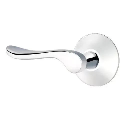Emtek Luzern Door Lever with Modern Rose by Emtek