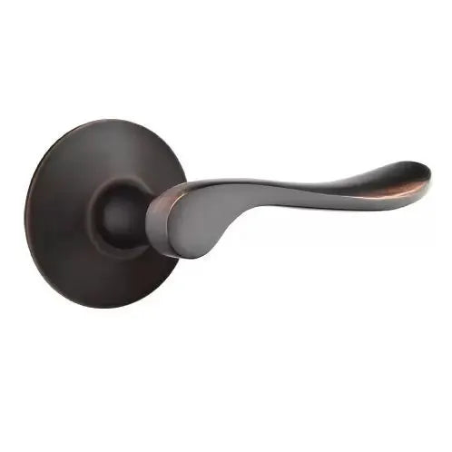 Emtek Luzern Door Lever with Modern Rose by Emtek