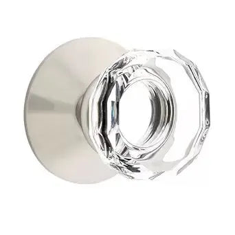 Emtek Lowell Door Knob with Modern Rose by Emtek