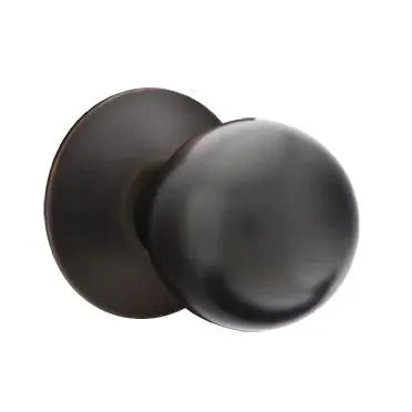 Emtek Orb Door Knob with Modern Rose by Emtek