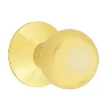 Emtek Orb Door Knob with Modern Rose by Emtek