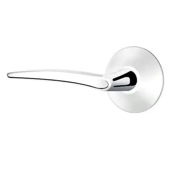 Emtek Poseidon Door Lever with Modern Rose by Emtek