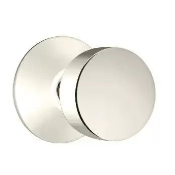 Emtek Round Door Knob with Modern Rose by Emtek