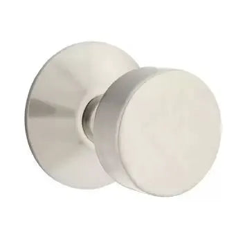 Emtek Round Door Knob with Modern Rose by Emtek