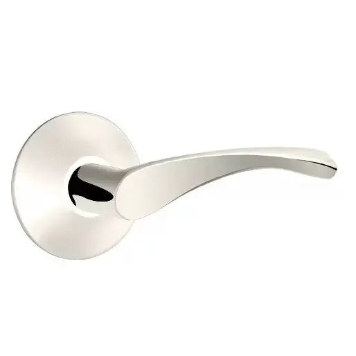 Emtek Triton Door Lever with Modern Rose by Emtek