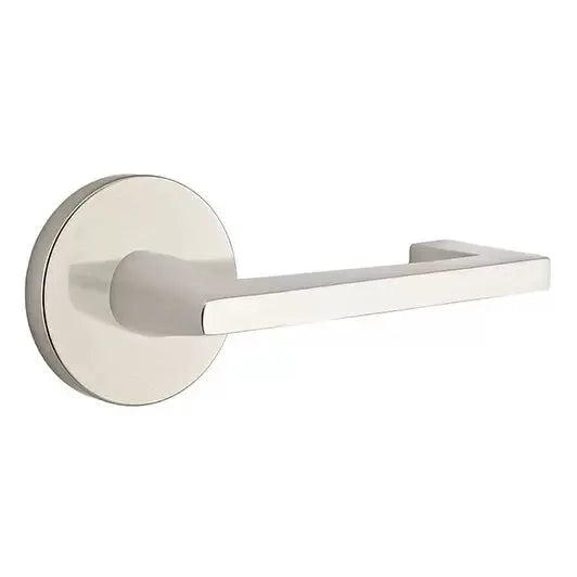 Emtek Right Handed Argos Door Lever with Disk Rose by Emtek