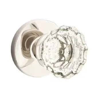 Emtek Astoria Door Knob with Disk Rose by Emtek