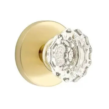 Emtek Astoria Door Knob with Disk Rose by Emtek
