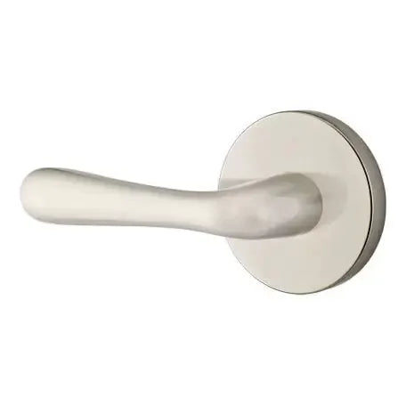 Emtek Basel Door Lever with Disk Rose by Emtek
