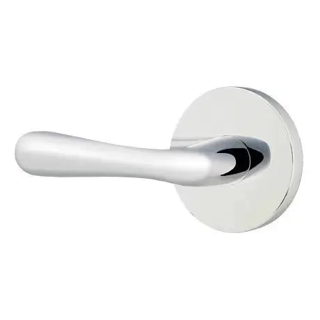 Emtek Basel Door Lever with Disk Rose by Emtek