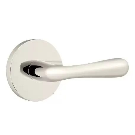 Emtek Basel Door Lever with Disk Rose by Emtek