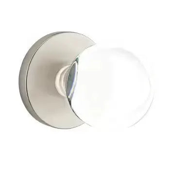 Emtek Bristol Door Knob with Disk Rose by Emtek