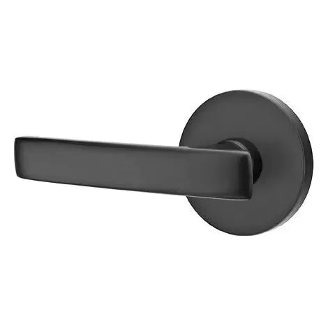 Emtek Geneva Door Lever with Disk Rose by Emtek