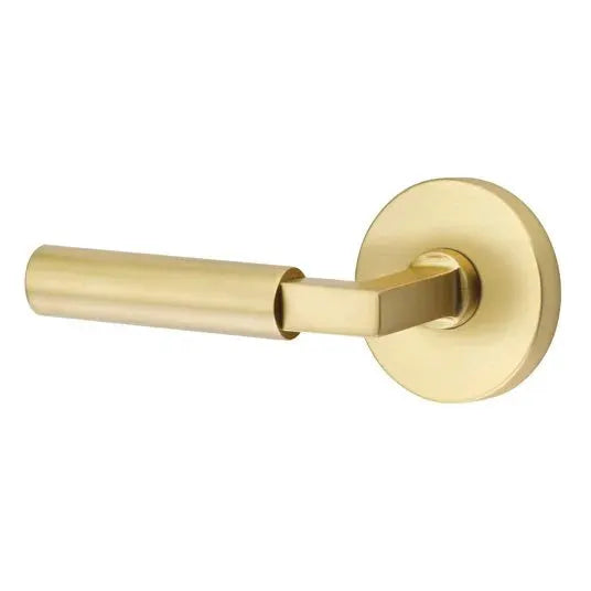 Emtek Hercules Door Lever with Disk Rose by Emtek