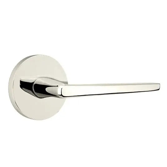 Emtek Hermes Door Lever with Disk Rose by Emtek