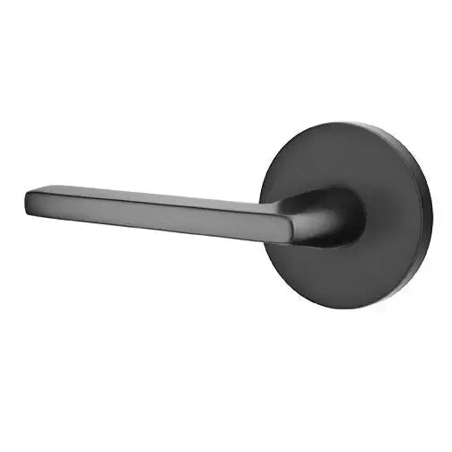 Emtek Helios Door Lever with Disk Rose by Emtek
