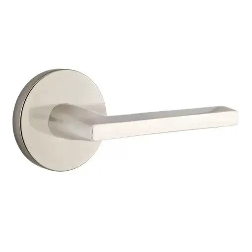 Emtek Helios Door Lever with Disk Rose by Emtek