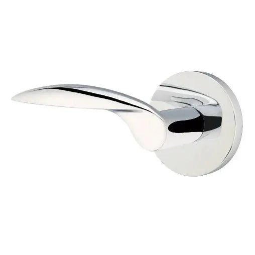 Emtek Mercury Door Lever with Disk Rose by Emtek