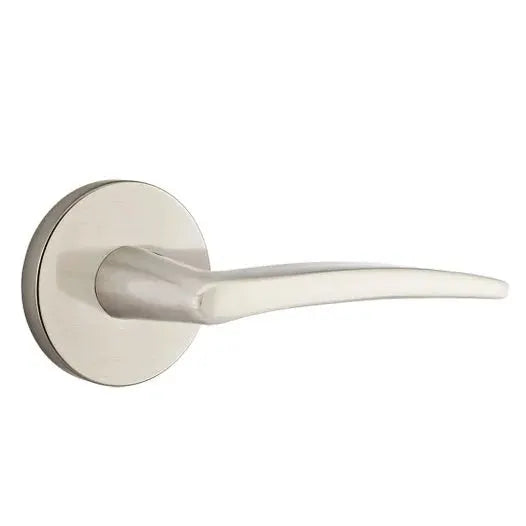 Emtek Poseidon Door Lever with Disk Rose by Emtek