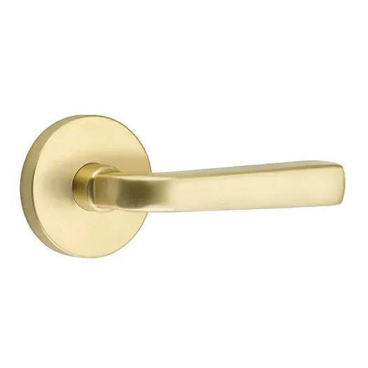 Emtek Sion Door Lever with Disk Rose by Emtek