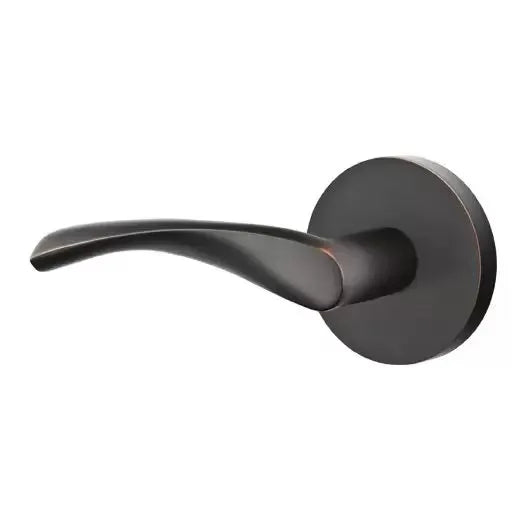 Emtek Triton Door Lever with Disk Rose by Emtek