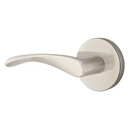 Emtek Triton Door Lever with Disk Rose by Emtek