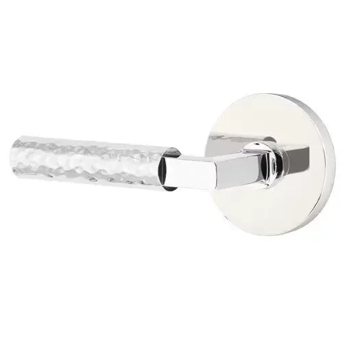 polished chrome lever