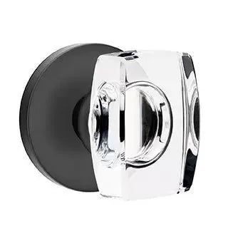 Emtek Windsor Door Knob with Disk Rose by Emtek